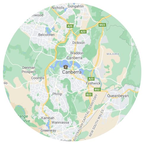 Map of Cairns, QLD