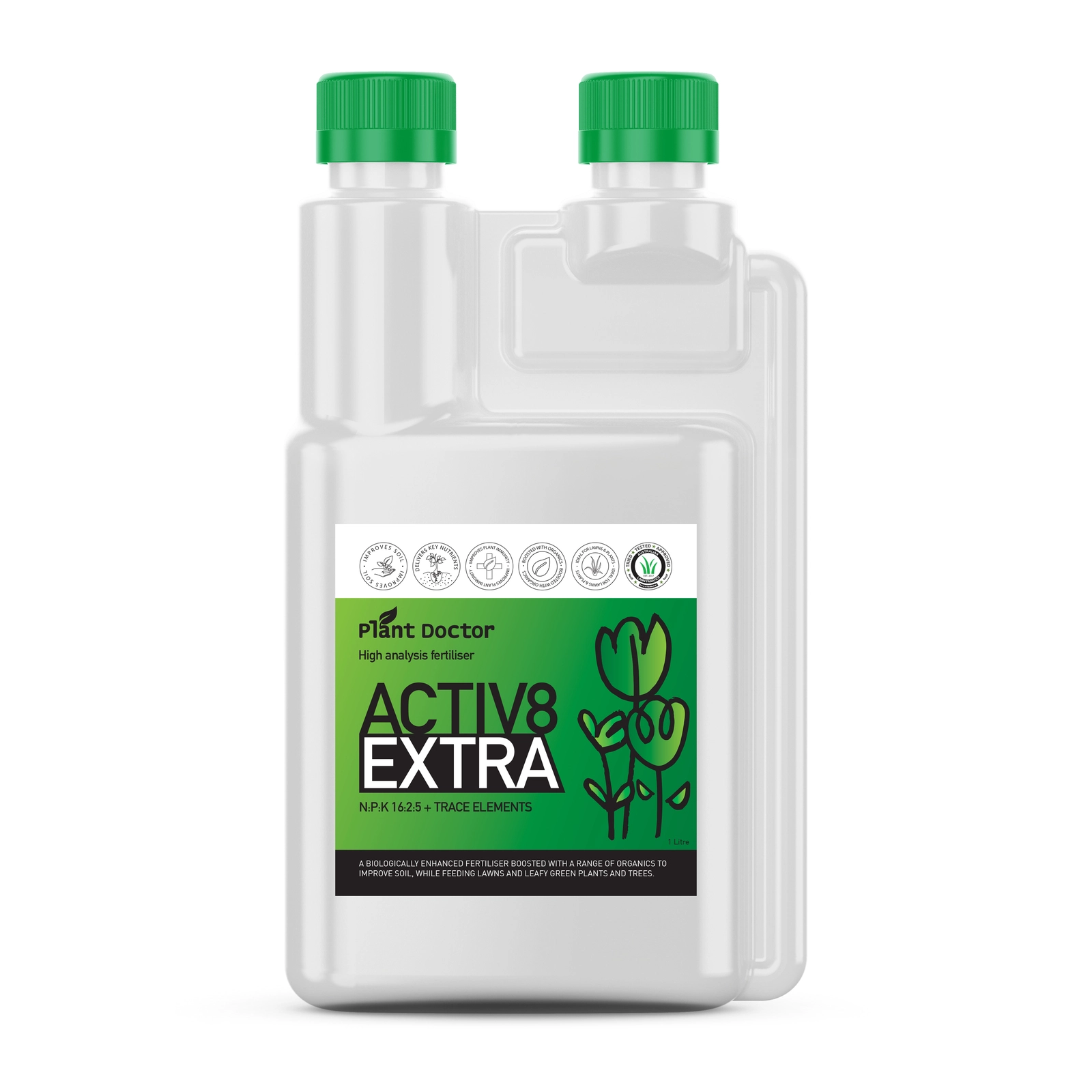 Plant Doctor's Activ8EXTRA Boosted liquid fertiliser