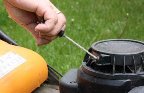 Lawn Mower Pull Cord Stuck? Here's How To Fix It